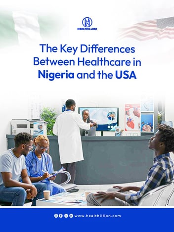 Image of a Nigerian doctor attending to his patients in a hospital