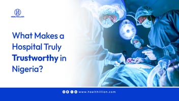 Image of a hospital in Nigeria performing surgery on a patient
