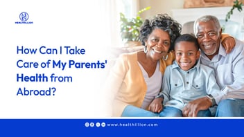 Image of a Nigerian family receiving great healthcare