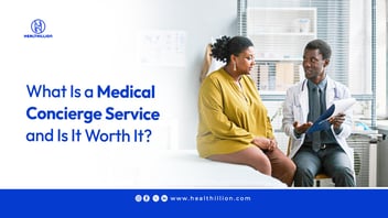 Image of a female patient seeking medical opinion from a doctor